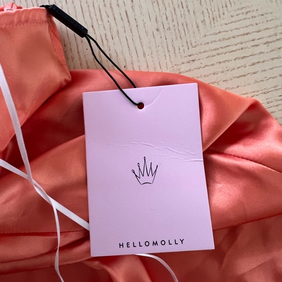 Hello molly LUXE GIRL ENTRANCE MAXI DRESS ORANGE size XL - Picture 5 of 7